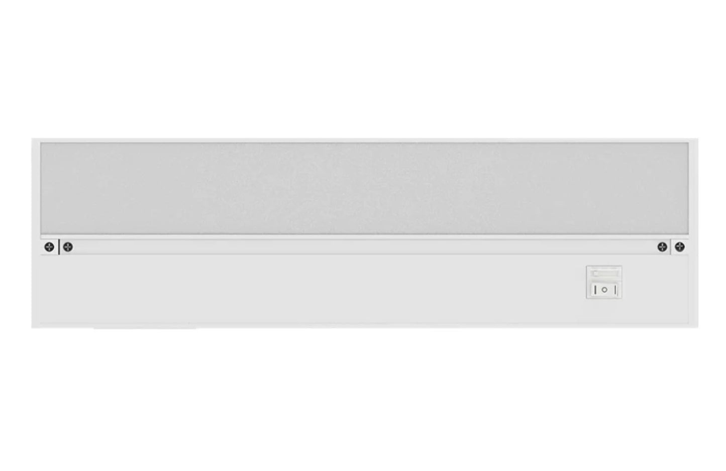 katerra inc. 18 Inch Hardwire/Linkable Under Cabinet LED Light White, 120VAC, 60Hz, 84mA, 9W, 600 Lumens, 2700K Warm White, 90 CRI, Contractor