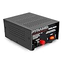 Pyramid Universal Compact Bench Power Supply - 2.5 Amp Linear Regulated Home Lab Benchtop AC-to-DC 12V Converter w/ 13.8 Volt DC 115V AC 50 Watt…