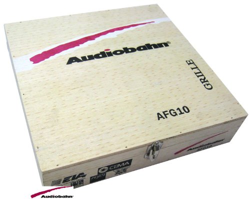 AFG10 - Audiobahn 10" Polished Cast Alluminum Subwoofer Grills
