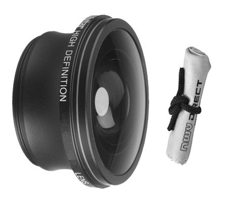 Digital Nc 2.2X Teleconverter Lens for Sony HDR-SR11 + Nwv Direct Microfiber Cleaning Cloth