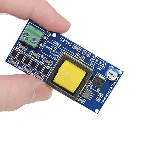 Acxico 1pcs High Voltage DC-DC Boost Converter 5V-12V Step up to 300V-1200V Power Module
