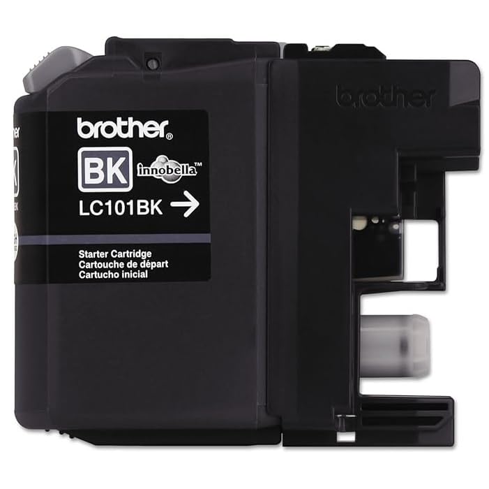 Brother LC101BK OEM Ink - DCPJ152W MFCJ245 J285DW J450DW J470DW J475DW J650DW J870DW J875DW Black Ink (300 Yield) OEM