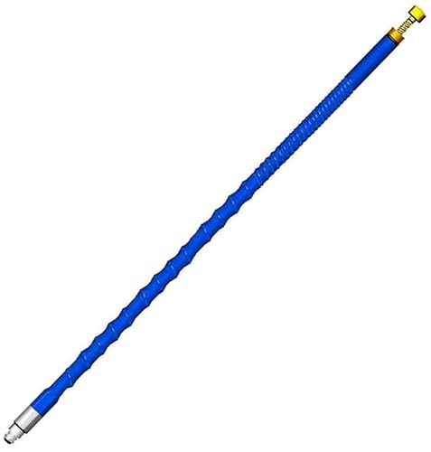 FS5-BB FS-Series 5-Feet (152cm) 40 Channel Plus 1000 Watt Tunable Tip CB Antenna, Blue, 5/8 Wave Length Design, Can be Used in Single or Dual