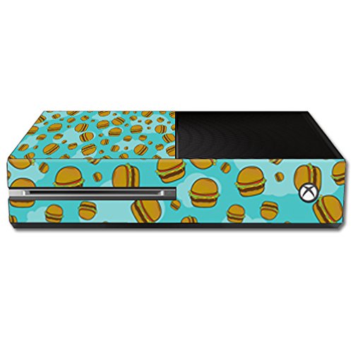 MightySkins Skin Compatible with Microsoft Xbox One - Burger Heaven | Protective, Durable, and Unique Vinyl Decal wrap Cover | Easy to Apply, Remove