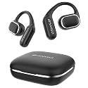 SANSUI W12 True Open Ear Earbuds, Lightweight Comfort Hang On Ear Wireless Headphones, 42H Play Bluetooth 6.0 Earphones with Bonus Real-Time AI