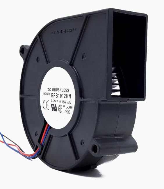 BFB1012HN 9733 14V 0.38A 3-Wire Centrifugal Turbo Blower Fan