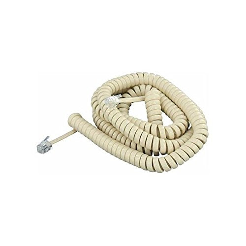 25' Telephone Handset Cord - Ivory