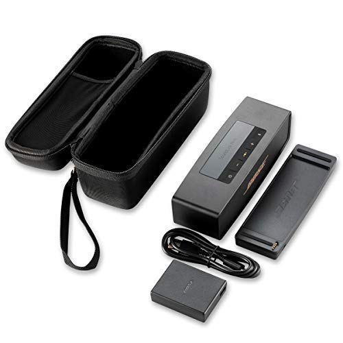 caseling Hard Case Fits Bose soundlink Mini II (1 and 2 Gen) Portable Wireless Speaker & Charger/Cable Accessories - Fits with The Bose Silicone Soft
