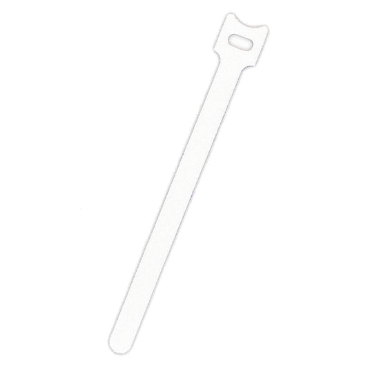 NavePoint 10 Inch Hook and Loop Reusable Strap Cable Cord Wire Ties 100 Pack White