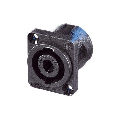 Neutrik NL4MP ( PACK OF 4) SPEAKON PANEL MOUNT ORIGINAL PATENTED "D" Chassis Mounting