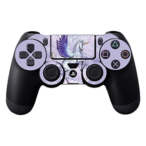 MightySkins Skin Compatible with Sony PS4 Controller - Unicorn Utopia | Protective, Durable, and Unique Vinyl Decal wrap Cover | Easy to Apply