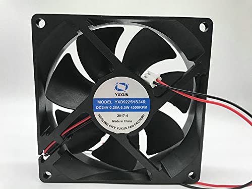 9.2CM YUXUN YXD9225HS24R 24V 0.28A 6.5W Electric Welding Machine Cooling Fan