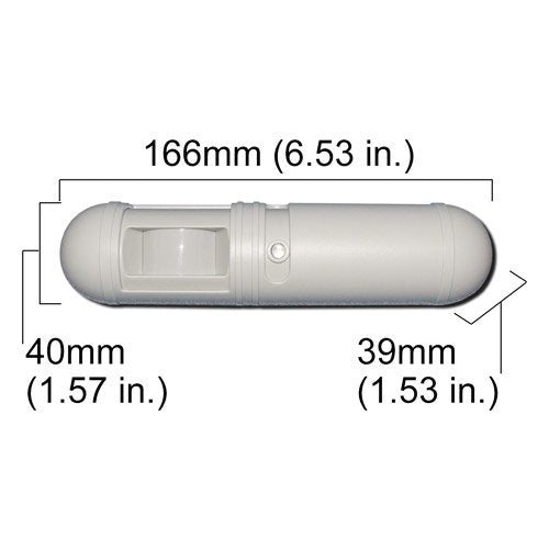 Aleph OD22 White Request to Exit Motion Sensor PIR for Access Control with Adjustable Time Relay