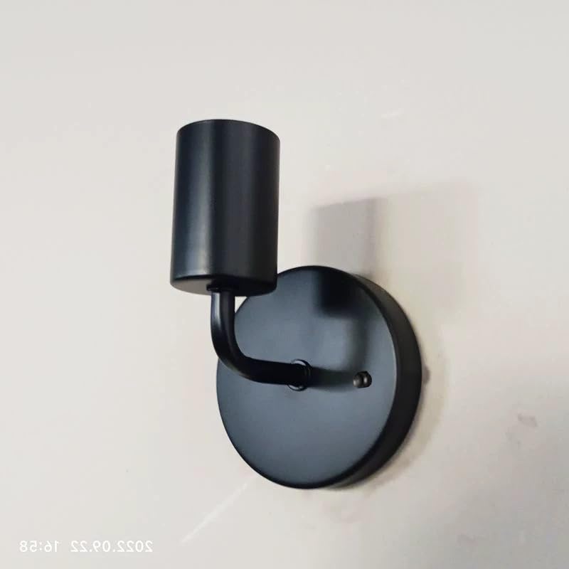 BRIGHTESS W8962 Retro Black Wall Sconce Lamp Simple Lamps Industrial Vintage Farmhouse Wall Lamp for Indoor Hardwired