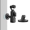SUREWO Magnetic Camera Mount for DJI Osmo Pocket 3,Magnetic Camera Desktop Base Stand Expansion Adapter Mount Bracket Compatible with DJI Osmo Pocket