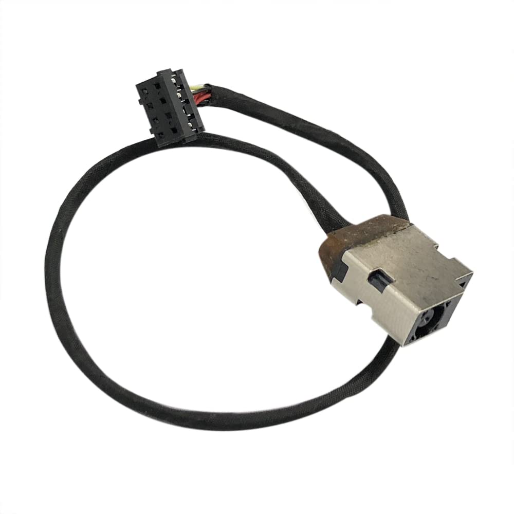 Zahara 8P(in) DC in Power Jack Cable Harness Replacement for HP 15-g020nr 15-g029ca 15-g029wm 15-g057cl 15-g059wm Charging Port Plug 719318-SD9