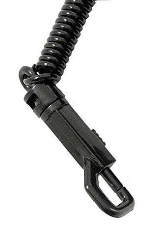 Hinge Clip Assembly with Coil Lanyard - PTO511 (BPX Series Phones) (Single)