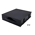 BlueMart 5.25" Black Desktop Computer ATX/MATX Hard Drive Mobile Blank Rack Drawer Tray Devices Storage Box case