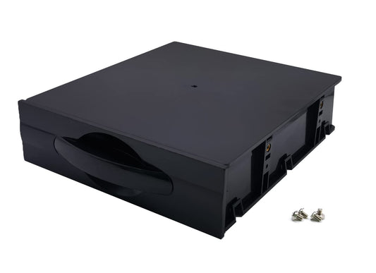 BlueMart 5.25" Black Desktop Computer ATX/MATX Hard Drive Mobile Blank Rack Drawer Tray Devices Storage Box case