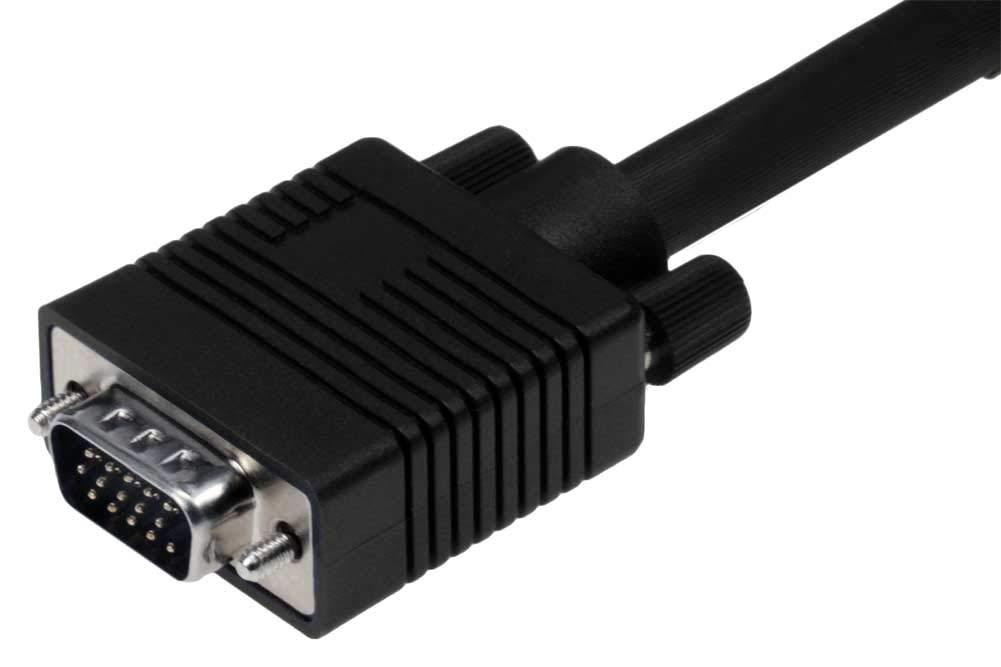SF Cable, 50ft HD15 SVGA M/M Monitor Cable with Ferrite Bead