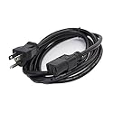 Globalsaving AC Power Cord for HP Laserjet Pro M402dw M402n M501dn Printer AC Power Supply Cord Cable Charger