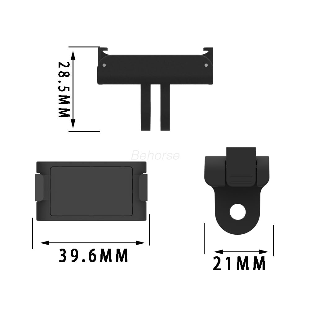Action 2 Magnetic Adapter Mount 1/4 Interface Mount Bracket for DJI Action 2 Sports Camera Accessories (Adapter2)