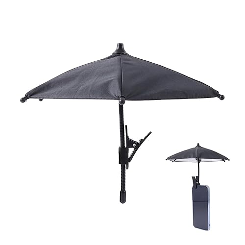 BHFBHFBH Cell Phone Umbrella - Flexible Angle Design, Universal Cell Phone Sunshade