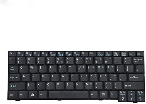 Laptop Replacement Keyboard Fit Acer Aspire ZG5 ZG8 ZA8 D150 D210 D250 EM250 KAV10 KAV60 US Layout (Black)