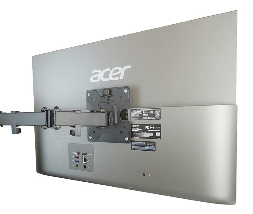 Gladiator Joe Monitor Arm/Mount VESA Bracket Adapter Compatible with Acer Aspire C24-1650 C24-1700100% Made in North America