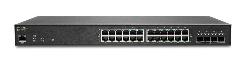 SonicWall Switch SWS14-24FPOE with 1YR 24x7 Dynamic Support (02-SSC-8377)