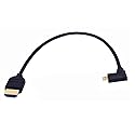 Kework 1ft Micro HDMI to HDMI 8K Cable, 2.1 Version 48Gpbs Right Angle Micro HDMI Male to Straight HDMI Male UHD 3D Cable for Xbox PS4 PS5 TV Switch