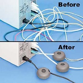 Electriduct Large Cable Turtle Desk Organizer for Hiding & Organizing Cords & Wires Found in Homes & Office - Best Use for Computer Stations, Gaming