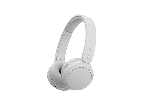 Sony WH-CH520 Best Wireless Bluetooth On-Ear Headphones with Microphone for Calls and Voice Control, Up to 50 Hours Battery Life with Quick Charge…