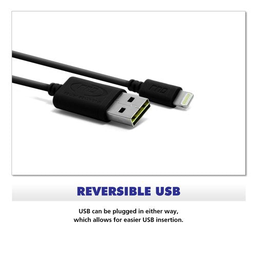 RND Apple Certified Lightning USB 6ft Cable (6-Pack) for iPhone (10, X, 8, 8 Plus, 7, 7 Plus, 6, 6 Plus, 6S, 6S Plus, 5, 5S, 5C, SE) iPad (Pro, Air…