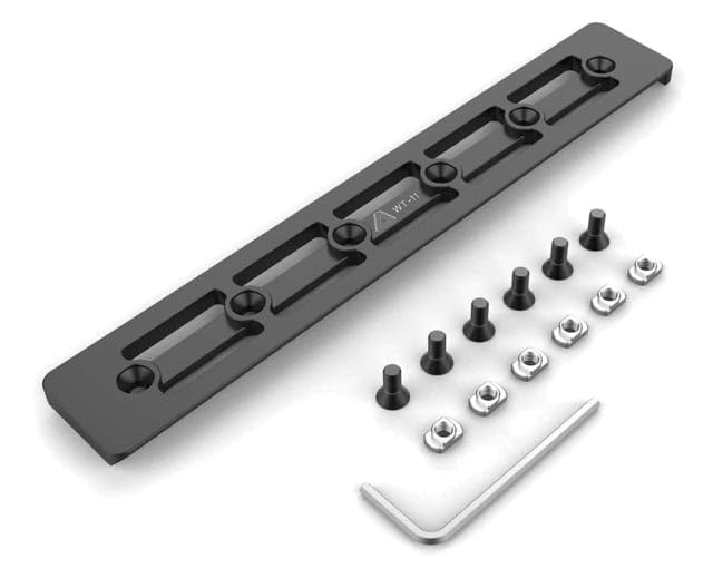Warrior Mloc Arca Plate - Hunting & Shooting Tripod Mount - Fits Warrior & Commander Tripods, Chief Leveling Head - Arca Swiss Compatible - Premium