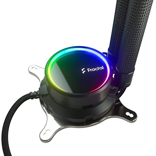 Fractal Design Celsius+ S36 Prisma PWM ARGB 360mm Silent Performance Slim Radiator AIO CPU Liquid/Water Cooler