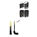 Uncut Emergency Key Blade Insert PN: HU162T Replacement for Volkswagen (VW) Tiguan Taos, Atlas, Passat, Jetta, Arteon 2017-2025