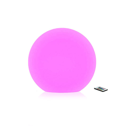 Hathdia 6-Inch LED Ball Light, Multi-Color Rechargeable Night Lights Waterproof Dimmable Mood Lamp with Remote for Home Garden Patio Party Bar Decors