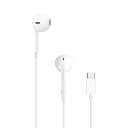 Apple EarPods Headphones, Wired Ear Buds with Built-in Remote to Control Music, Phone Calls, and Volume - Retail Packaging (USB-C)