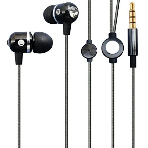 Wired Earphones Hi-Fi Sound Headphones for Pixel 4a 5G - Handsfree Mic Headset Metal Earbuds in-Ear Earpieces Microphone Compatible with Google Pixel…