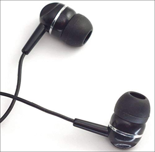 SmithOutlet 100 Pack Low Cost Earbuds in Bulk | Model SG-ID3-100 | Wired 3.5 MM Jack Connectivity | for Schools, Classrooms, Students, Libraries