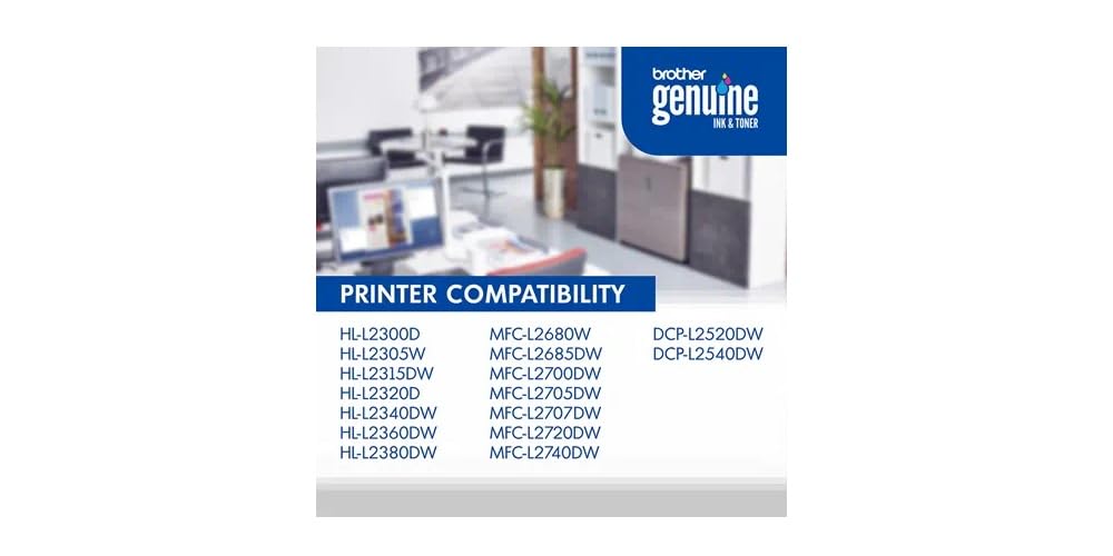 Brother Genuine TN630 2-Pack Standard Yield Black Toner Cartridge with Approximately 1,200 Page Yield/Cartridge