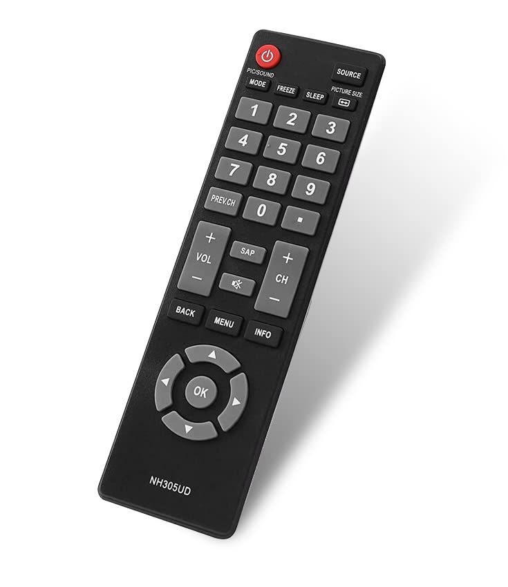 Replacement Remote Control for Emerson TV LF501EM4 LF501EM4F LF501EM5F LF501EM6F LC320EM3FA LF461EM4 LF461EM4A LF402EM6 LF402EM6F LF501EM4A Funai