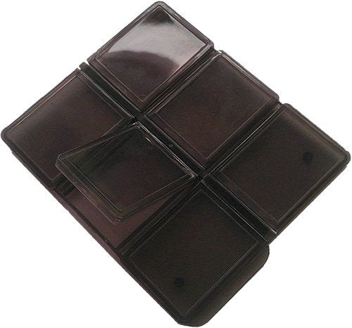 SD Memory Card Holder for 6 Cards, 6 Slots and a Microfiber Cloth