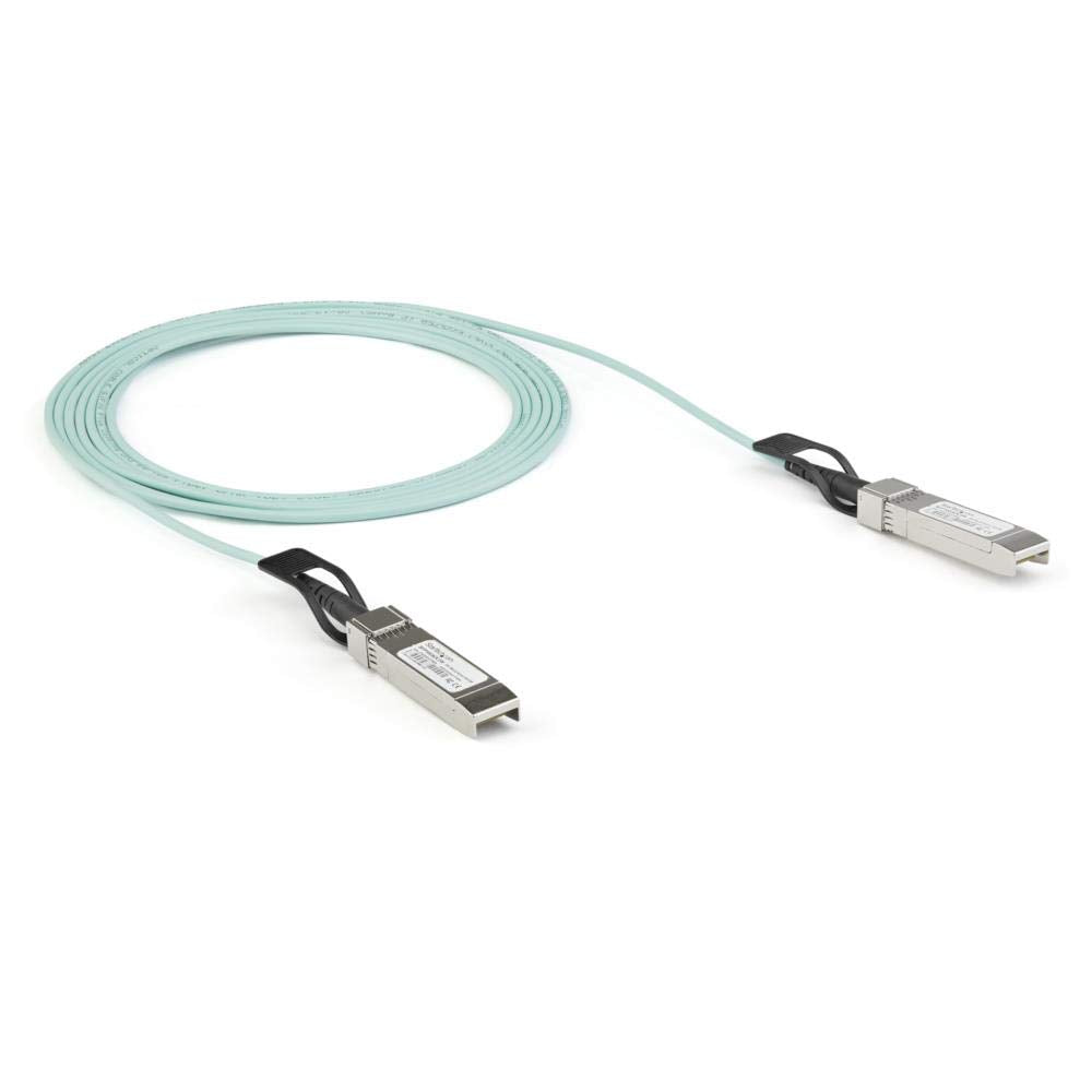 StarTech.com Dell EMC AOC-SFP-10G-2M Compatible 2m/6.5ft 10G SFP+ to SFP+ AOC Cable - 10GbE SFP+ Active Optical Fiber - 10Gbps SFP Plus/Mini
