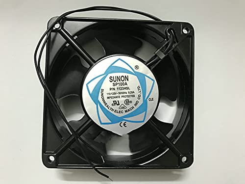 SP100A P/N 1123HSL SUNON AC110V 0.26A 12CM Metal Fan