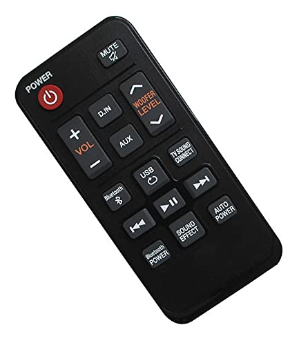 Replaced Remote Control Compatible for Samsung HW-J250 HW-JM25/ZA HWJM25 HWJ250/ZA HW-J250/XA HWJ250/XU Soundbar Home Theater System