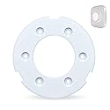 Sactulaz Replacement Mounting Plate for Google Nest Detector/Protector Gen2, Replacement Part Backplate for Google Nest 2nd Gen Smoke Detector Alarm