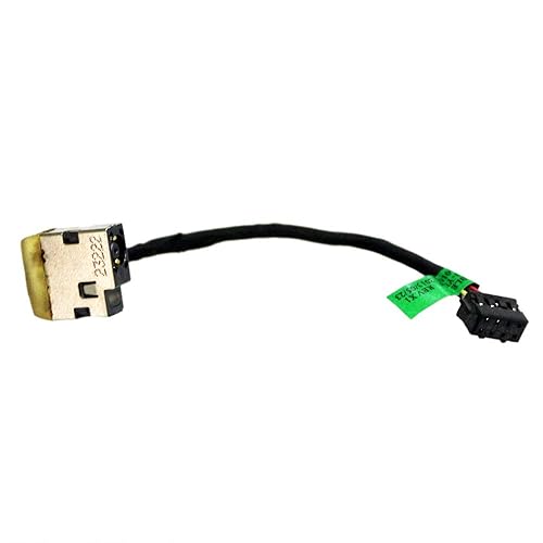 GinTai DC Power Jack with Cable Harness Replacement for HP 15-f100dx 15-f100ca 15-f111dx