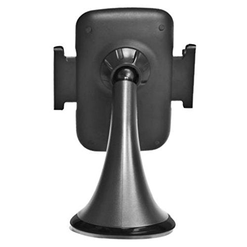 Car Mount Phone Holder Windshield Swivel Cradle Window Rotating Dock Stand Strong Suction for Sprint Samsung Galaxy Grand Prime - Sprint Samsung